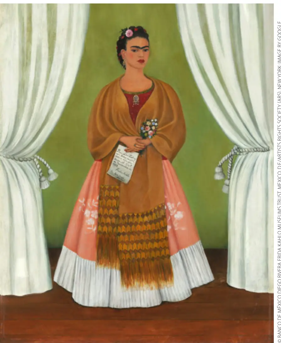 Frida Kahlo, Self Portrait Dedicated to Leon Trotsky, 1937