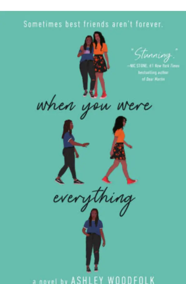 Cover of *When You Were Everything* by Ashley Woodfolk