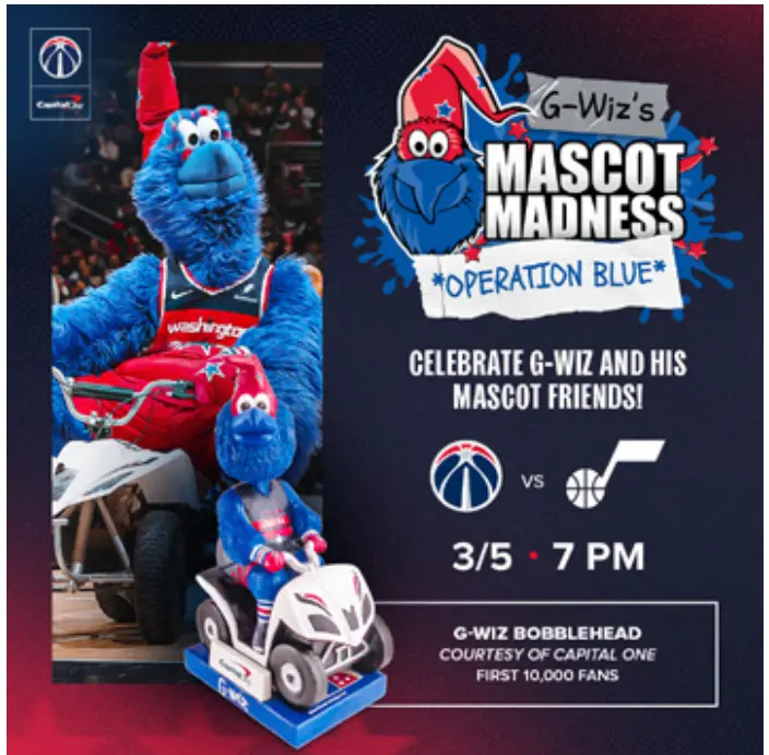 G-Wiz's Mascot Madness: Operation Blue