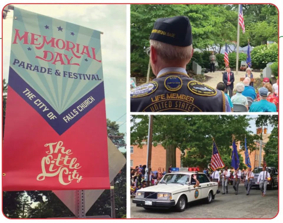 Memorial Day parade and festival in Falls Church, Va.