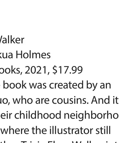 Dream Street by Tricia Elam Walker, illustrated by Ekua Holmes