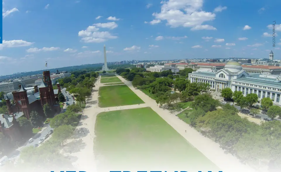 Aerial view of the National Mall. (Bigstock/paha_l)