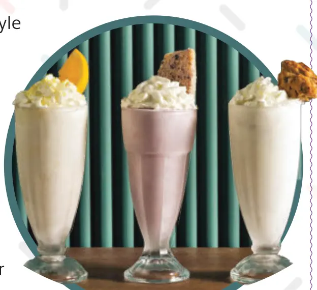 Classic shakes at Ted's Bulletin.