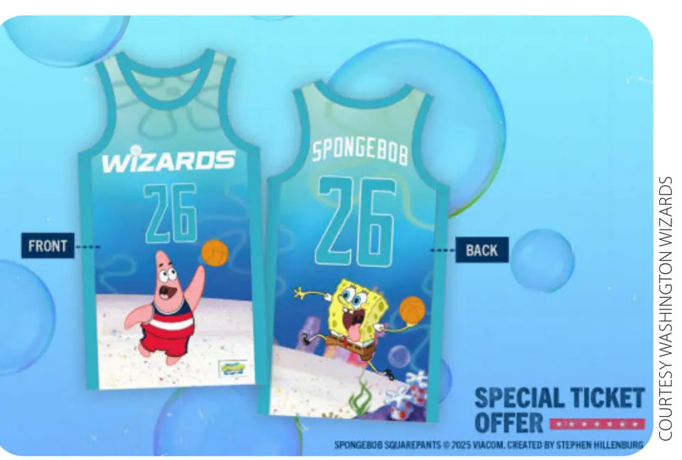 Courtesy Washington Wizards