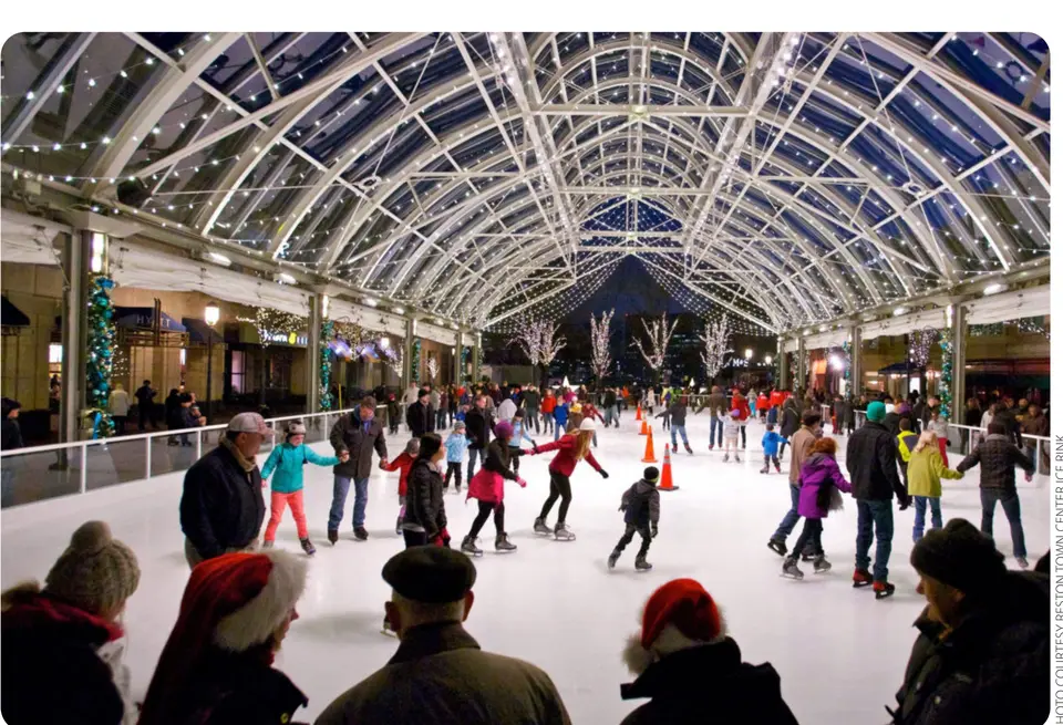 Photo courtesy Reston Town Center Ice Rink