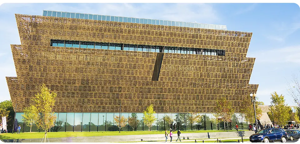 The National Museum of African American History & Culture on the National Mall. (Bigstock/Rarrarorro)