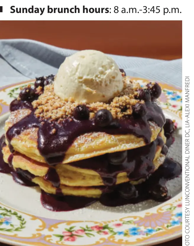 Photo courtesy l'Unconventional Diner, DC; Lia-Alexi Manfredi