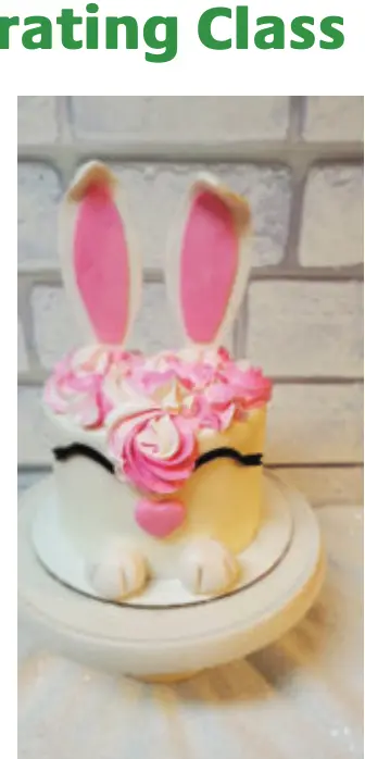 Easter Bunny fondant cake (Courtesy Fran's Cake and Candy Supplies)