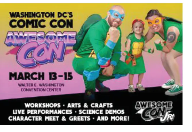 Awesome Con, March 13-15 (Courtesy Awesome Con)
