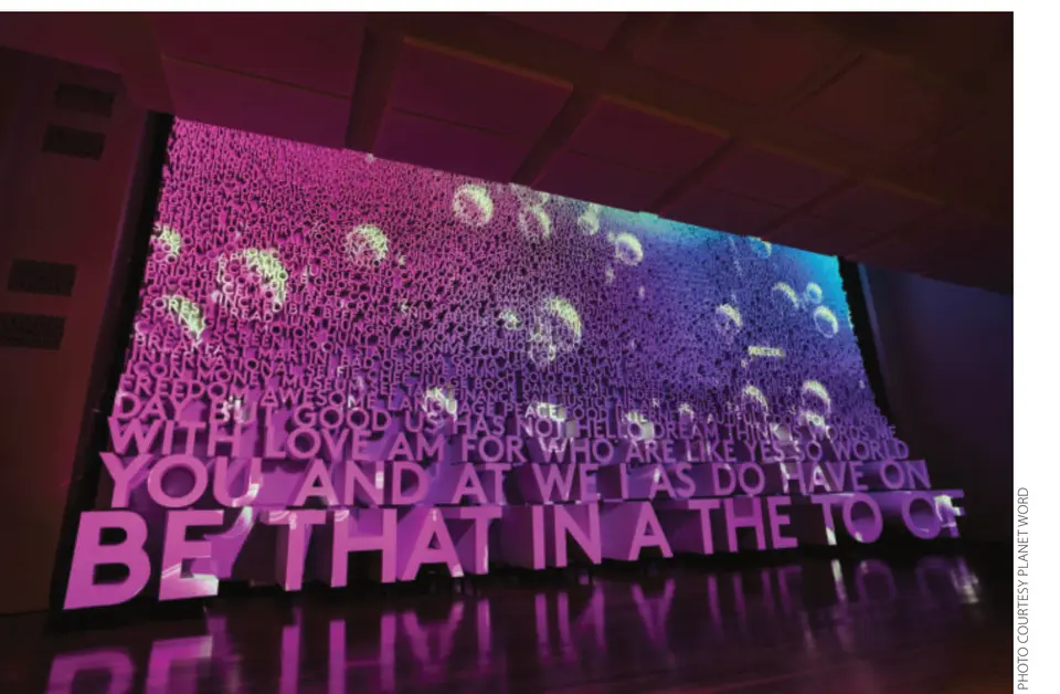 Planet Word Museum. (Photo courtesy Planet Word)