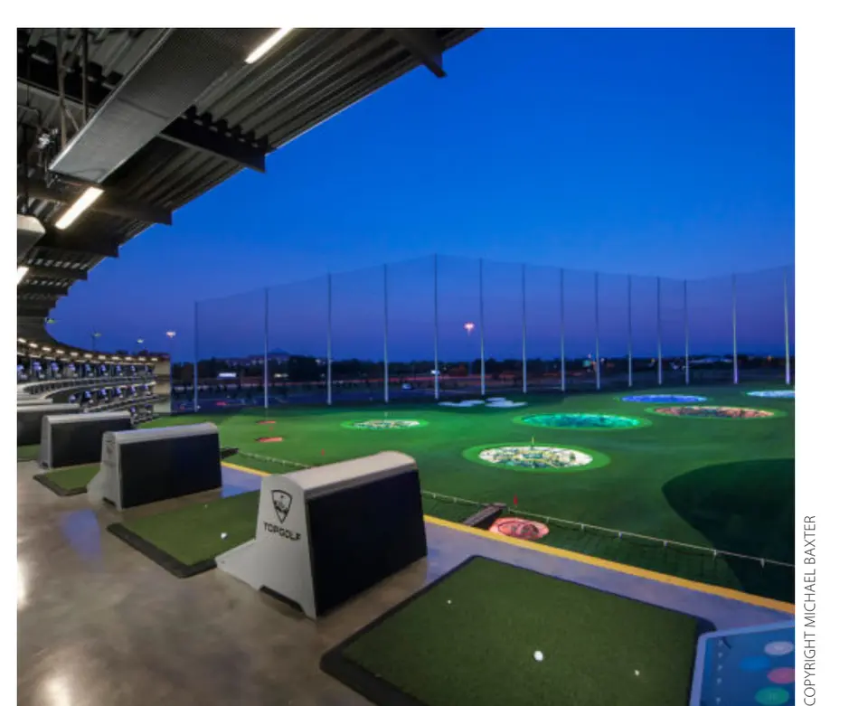 TopGolf Loudoun. Copyright Michael Baxter