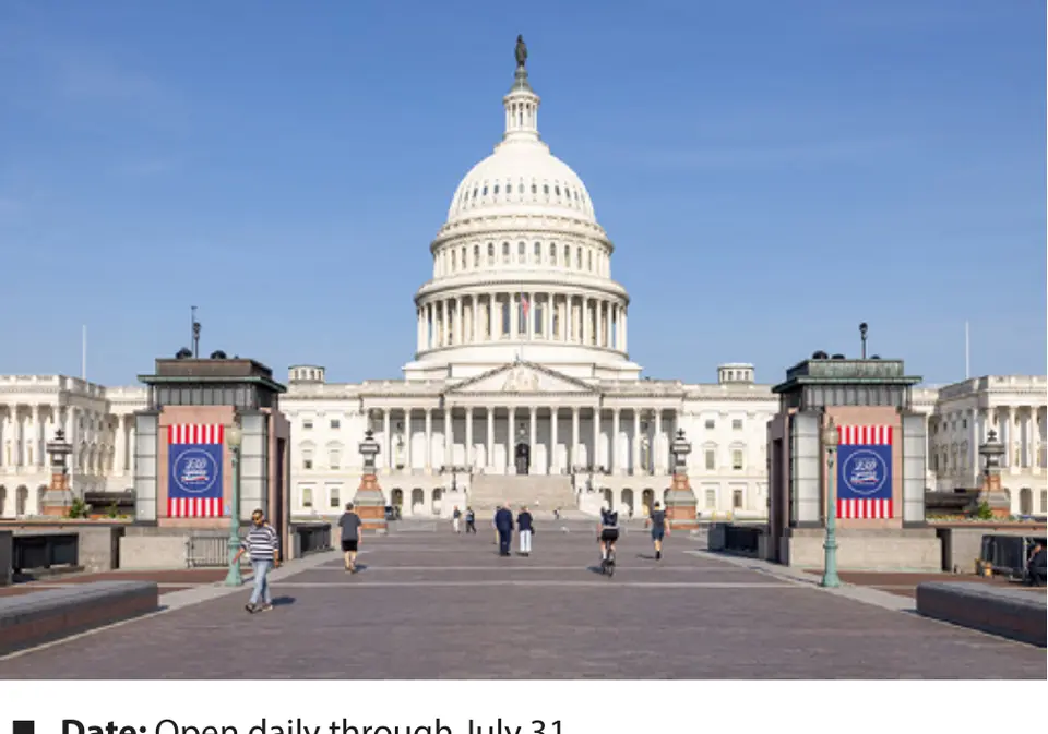 Photo courtesy Spirit of '76 PC U.S. Capitol Visitor Center