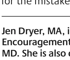 Jen Dryer, MA