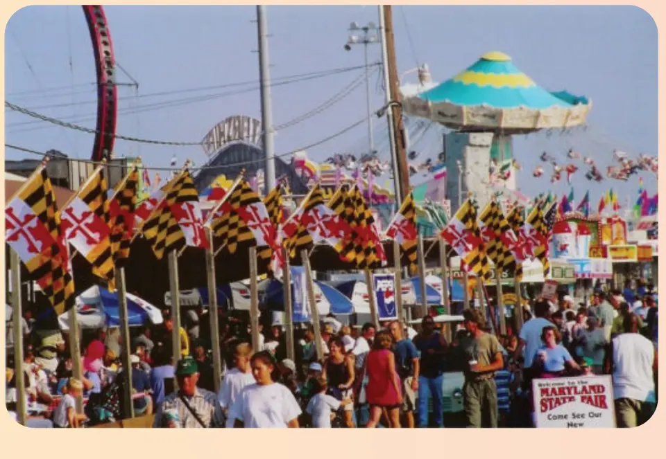 Crowds fill the midway at the Maryland State Fair. Photos by Edie Bernier or courtesy MD State Fair.