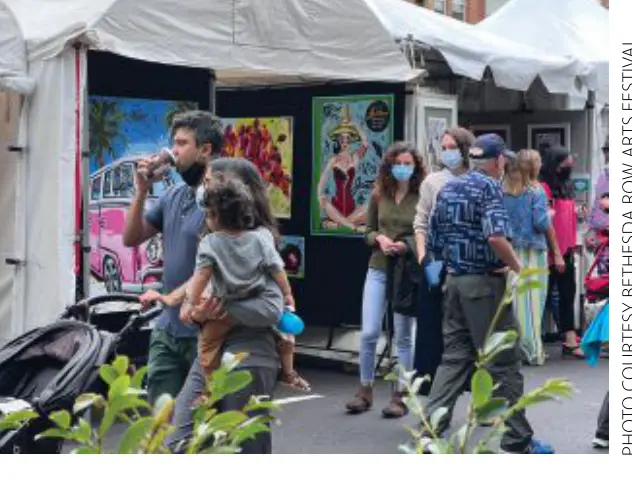 Bethesda Row Arts Festival. Photo courtesy Bethesda Row Arts Festival
